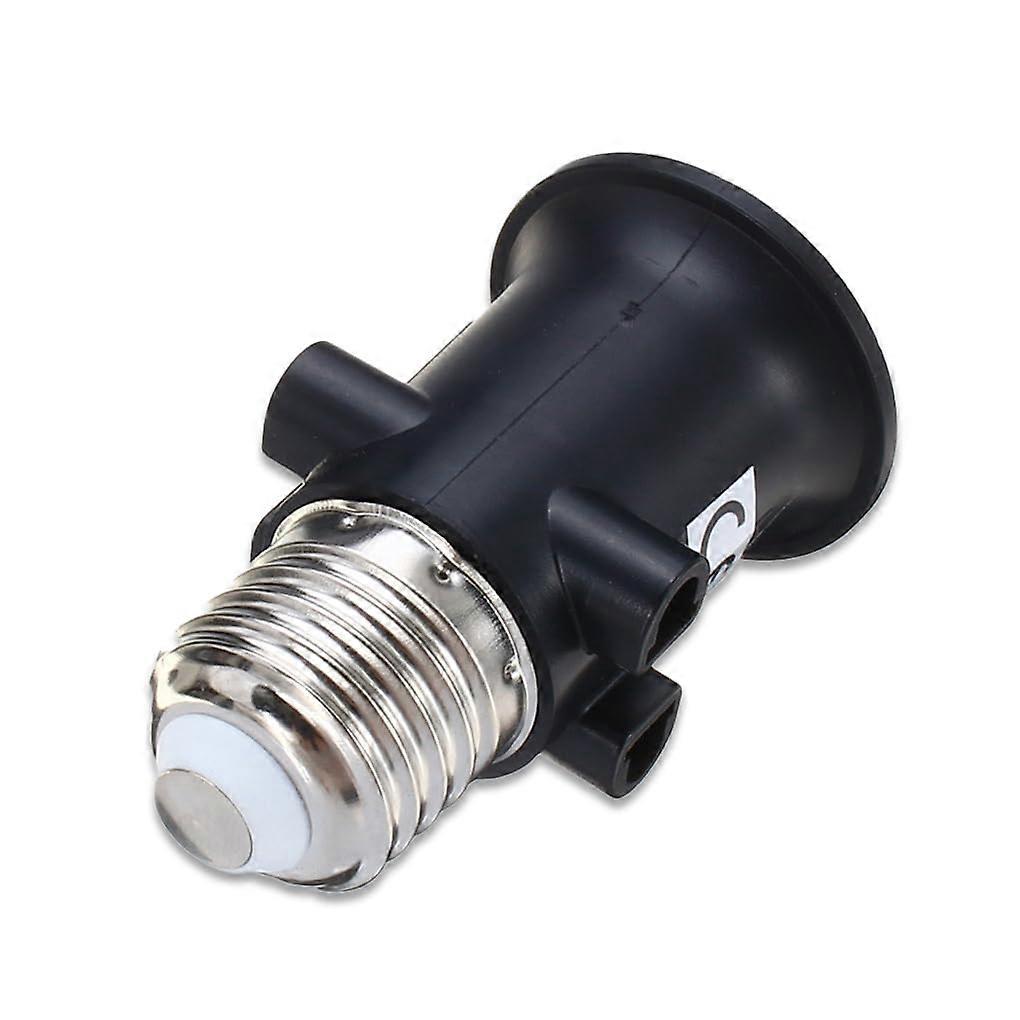 E27 Light Bulb Socket  Temperature Resistant Holder AC 100240V for Indoor Outdoor Use