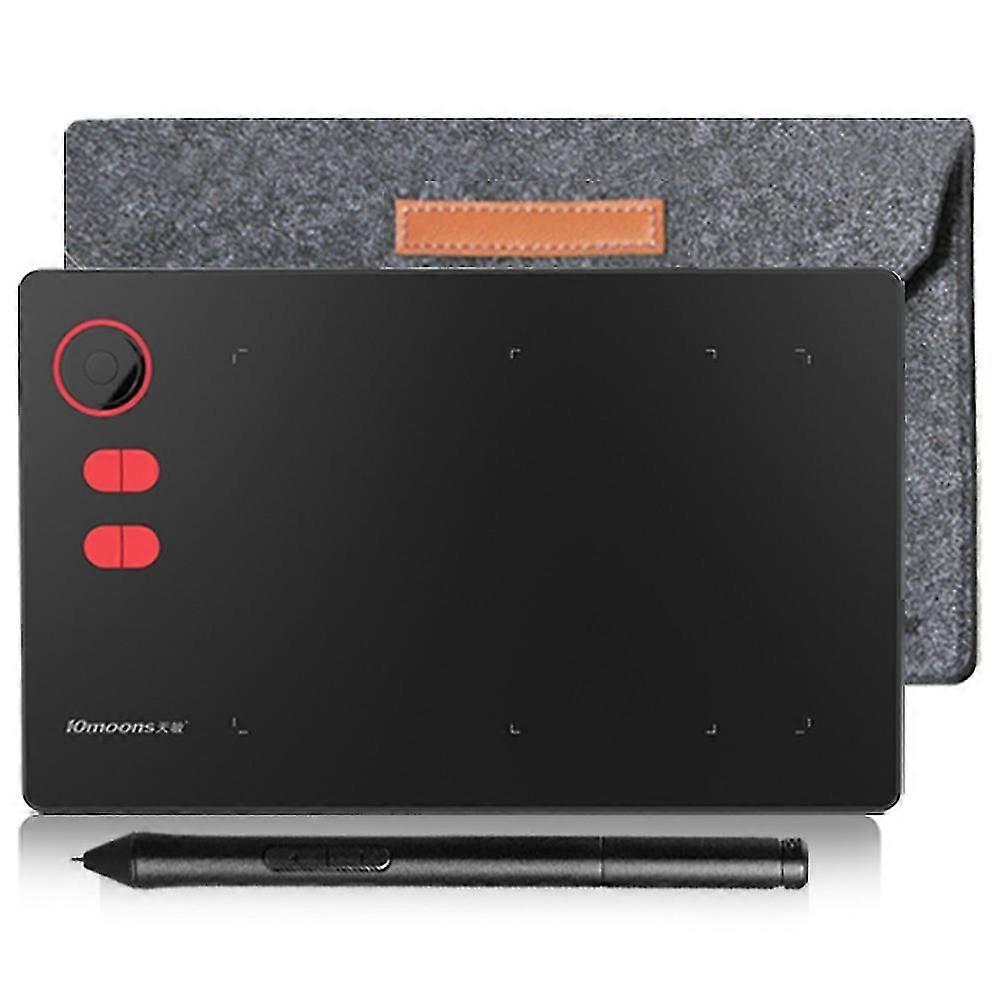 10moons G20 Graphic Drawing Tablet With Roller Key Large Active Area Digital Tablet Support Android Phone