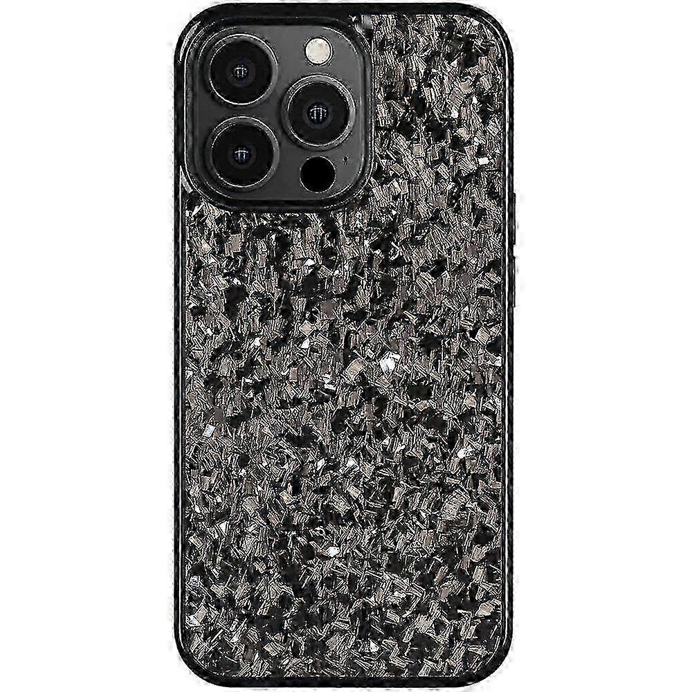 iPhone 15 Pro Max Magnetic Case: Forged Texture Aramid Fiber & TPU Anti-Slip Phone Cover - Red, Designed for Your Convenience