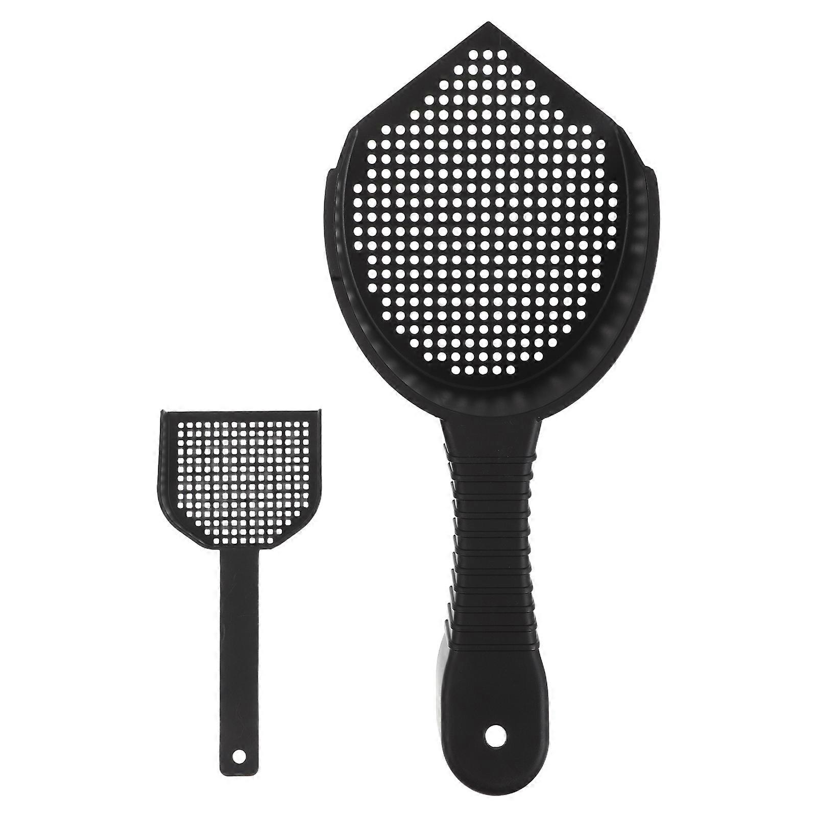 Cat Litter Scoop Plastic Scooper for Fine Sifting 2Pcs Set