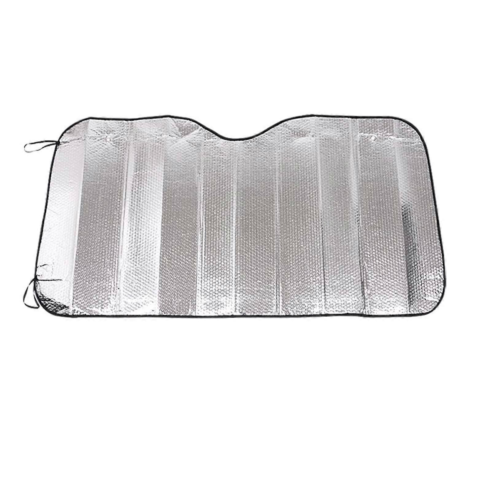 Car Sunshade Windshield UV Heat Protection Foldable Retractable Front Rear Coverage 70cm 140cm