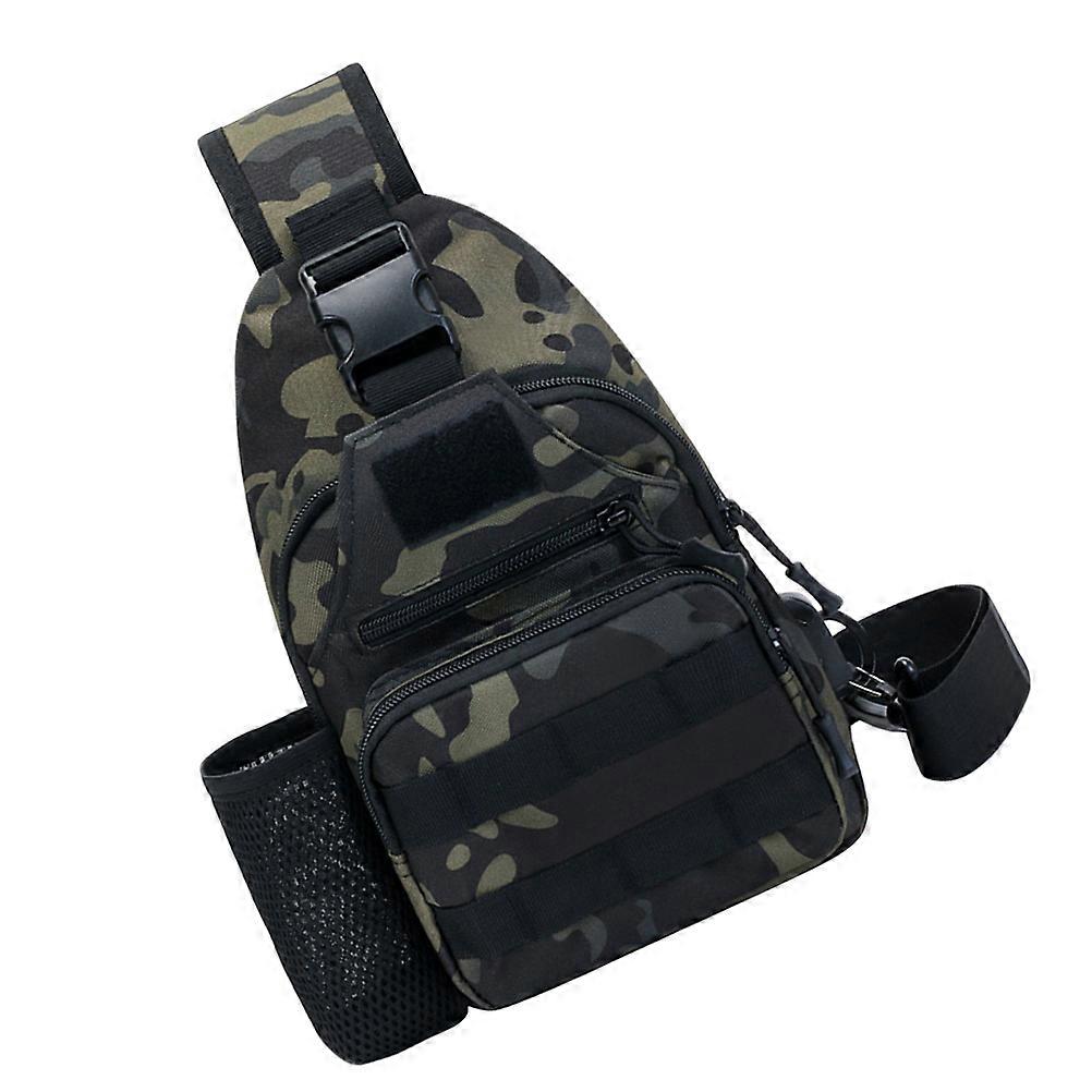 Chest Bag Portable Shoulder Bag Outdoor Accessory Assorted Color Polyester Multi-Function 1 Set