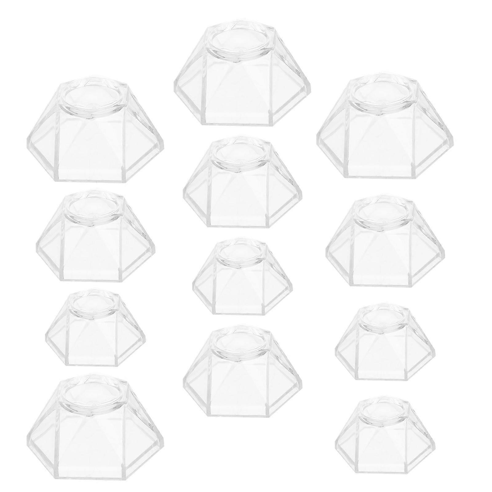 Crystal Display Base Stand for Storage 15Pcs Acrylic Sphere Holder for Decor