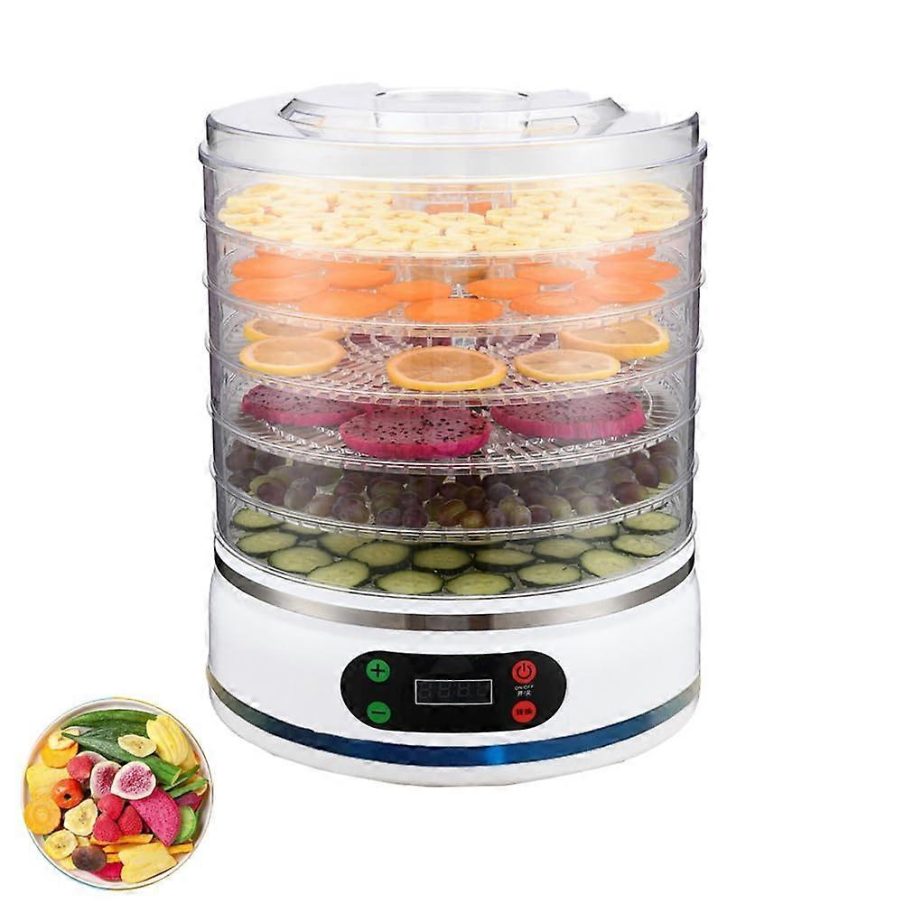 5 Tray Food Dehydrator 500W with Adjustable Temperature and 72h Timer for Fruit Vegetable Jerky