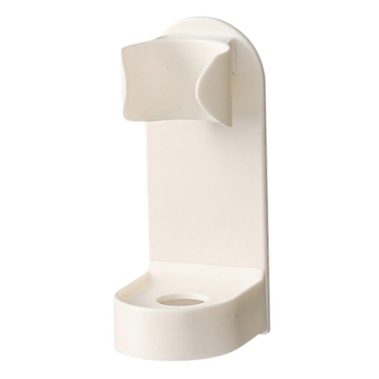 Wall Mounted Toothbrush Holder with Shelf, Space Saving Bathroom Toothbrush Organizer Rack