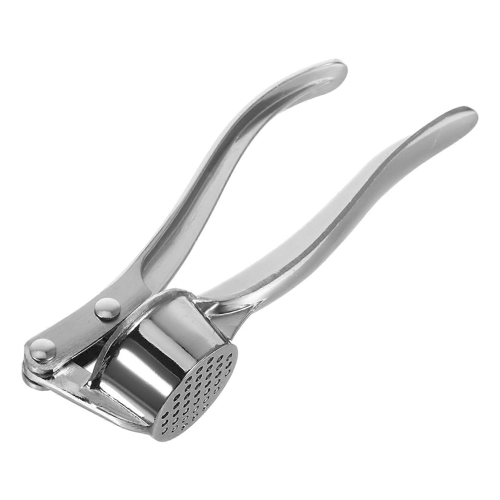 Manual Garlic Press and Crusher for Quick Garlic and Ginger Mincing, Safe EasyClean Kitchen Tool