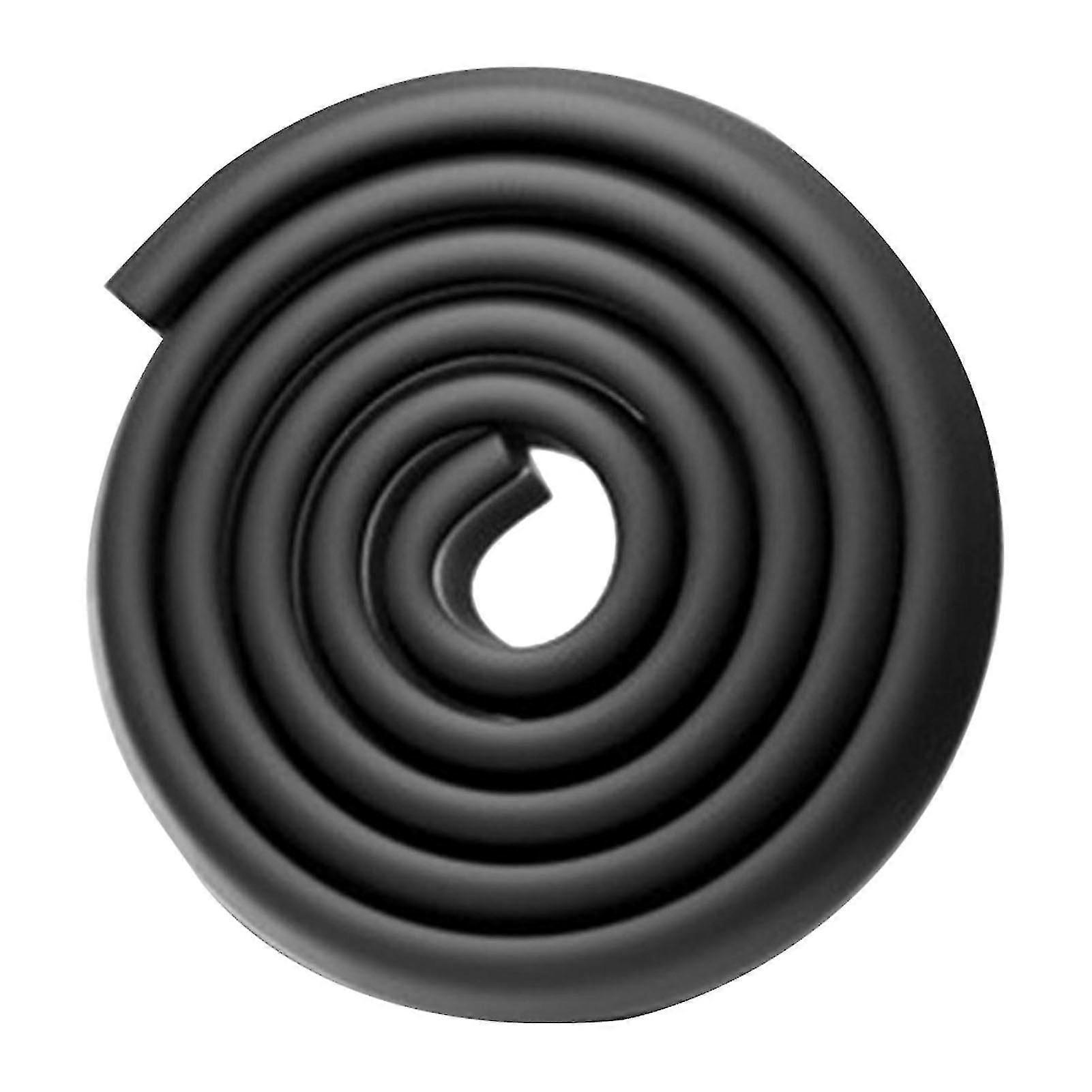 L-Shape NBR Odorless Soft Black Table Edge Corner Protector