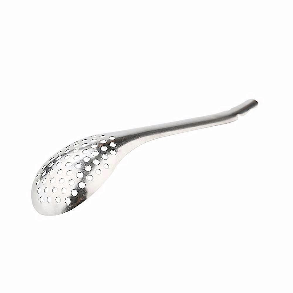 Slotted Spoon Stainless Steel Strainer with Ergonomic Grip for Precise Kitchen Serving