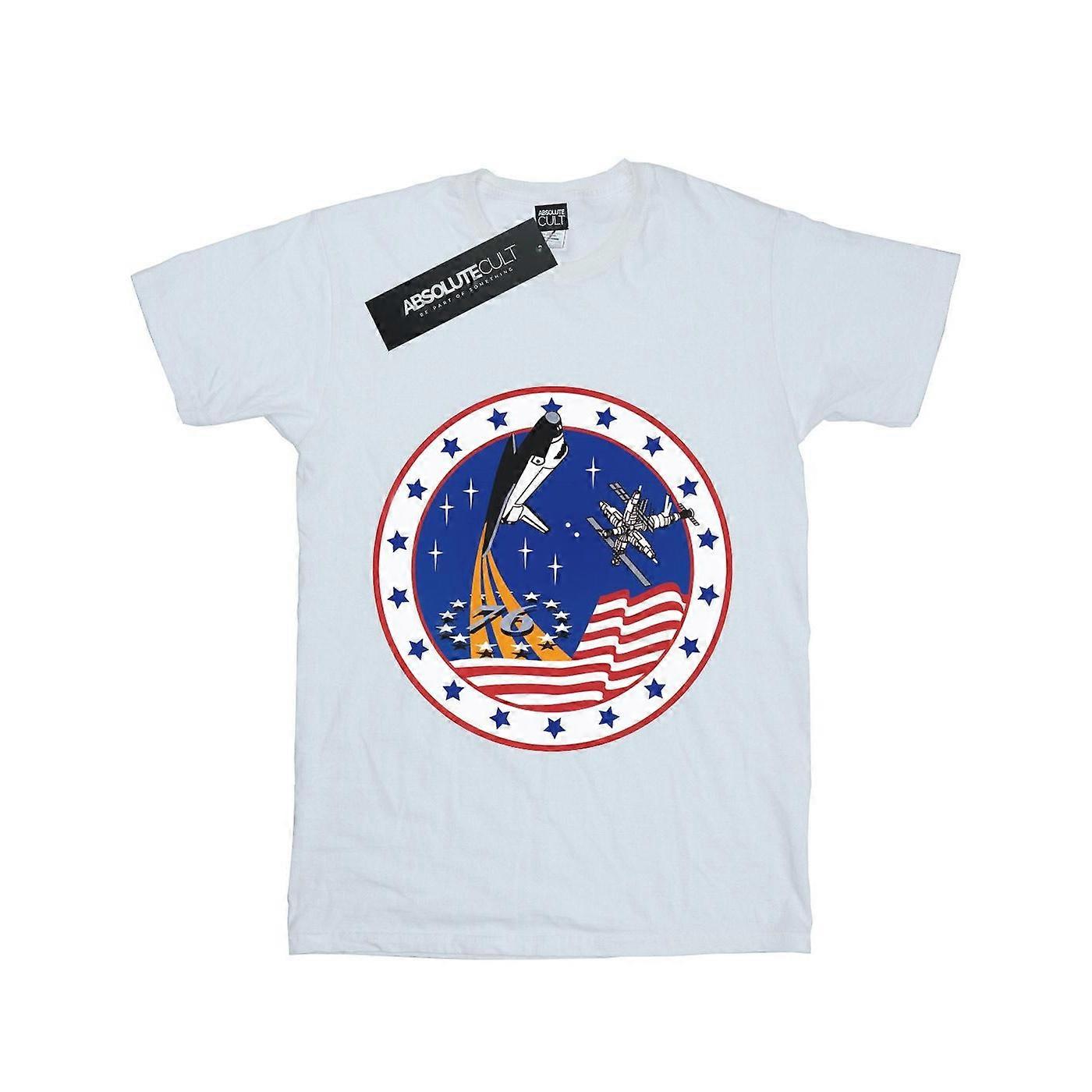 NASA classico razzo 76 t-shirt