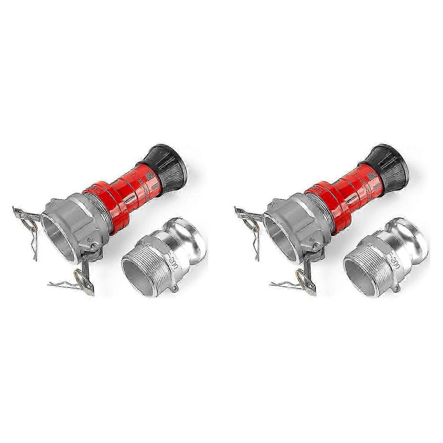 Fire hose nozzles, industrial fire hose constant flow atomizing nozzles