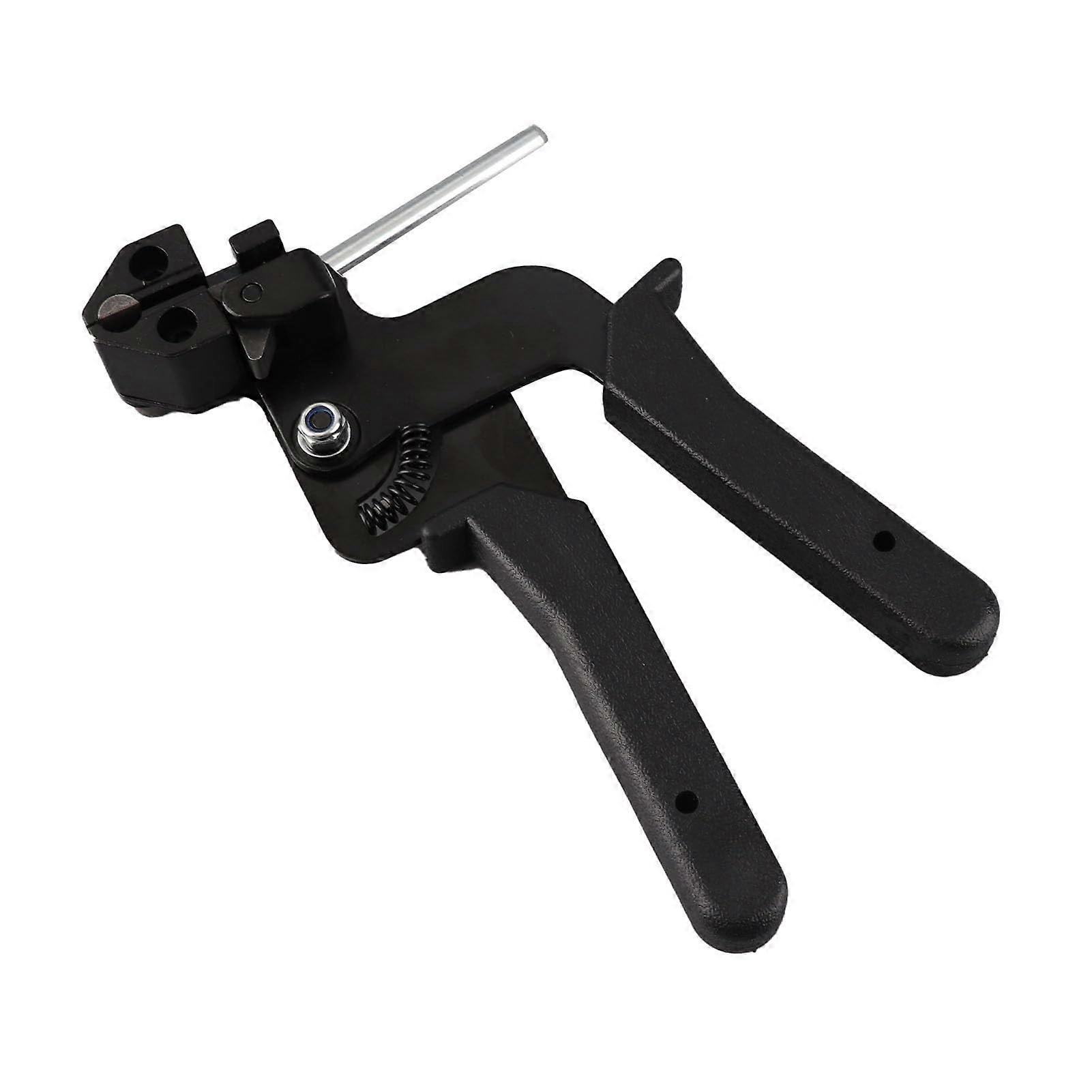 Cable Tie Tensioning Tool with Adjustable Control and Clean Cut for SelfLocking Stainless Steel Ties