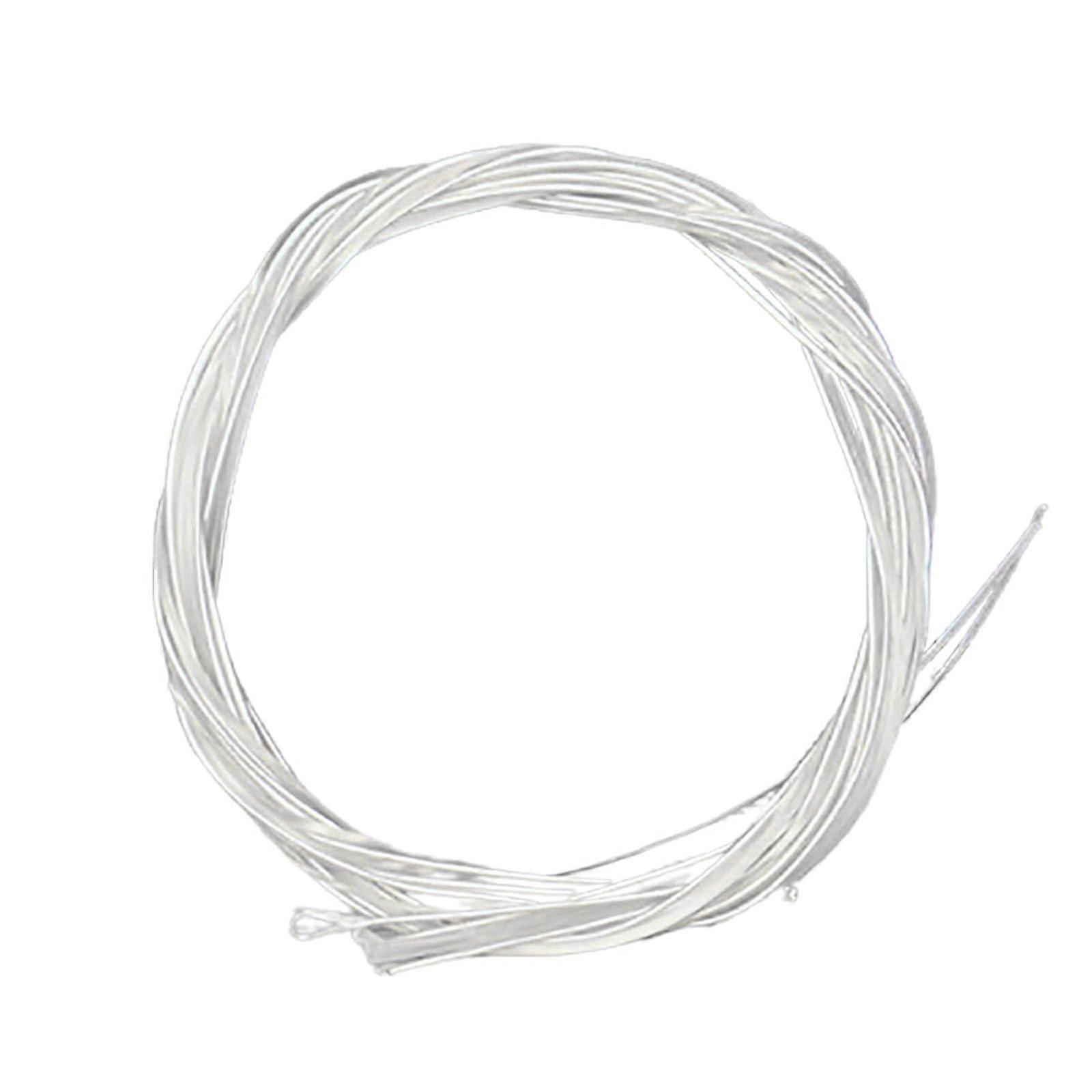 Classical Guitar Strings Set Nylon Silver Plated 6 Strings Warm Clear Tone Stable Tuning Durable