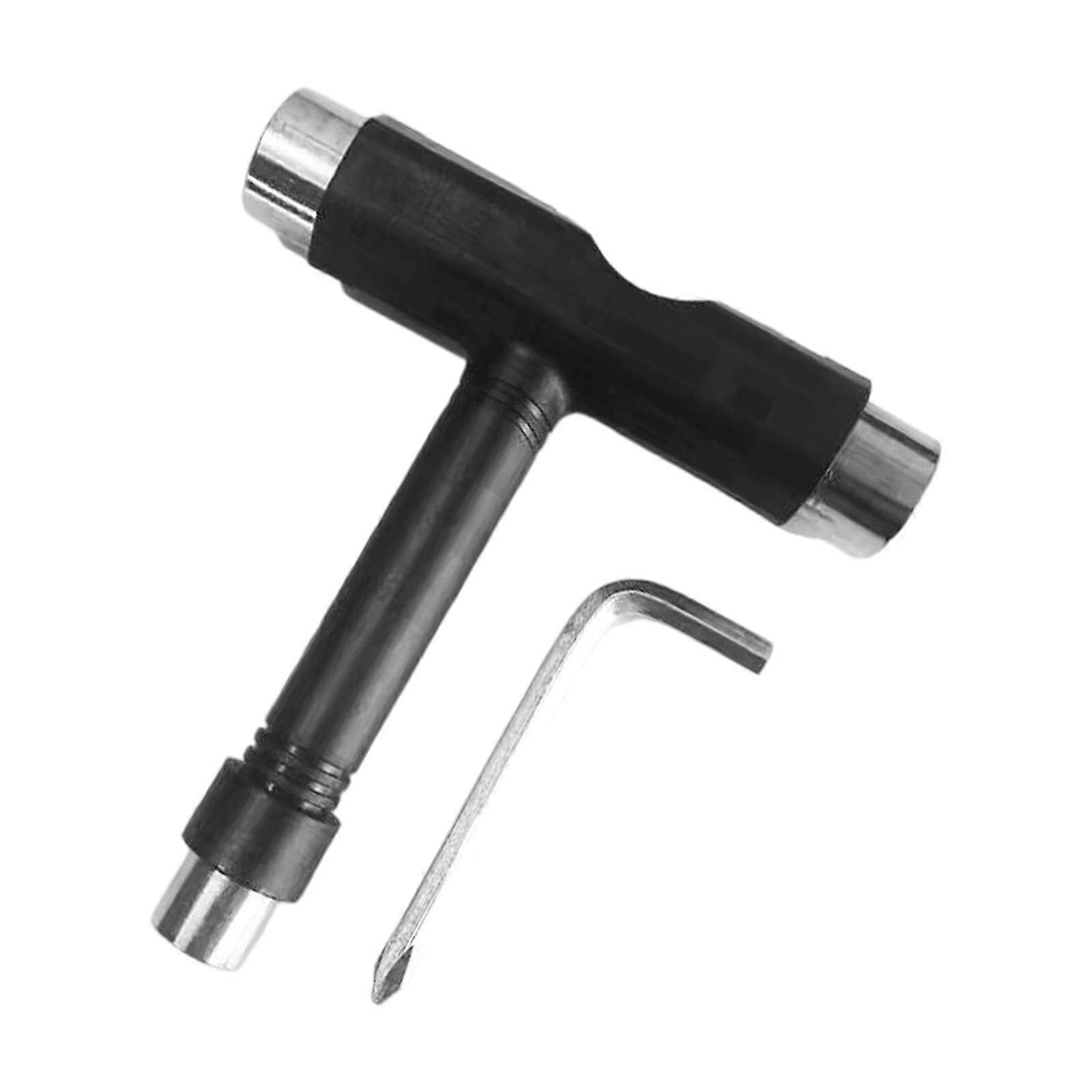 Skateboard Tool with MultiSkateboard Compatibility, Quick Wheel Change Longboard T Tool