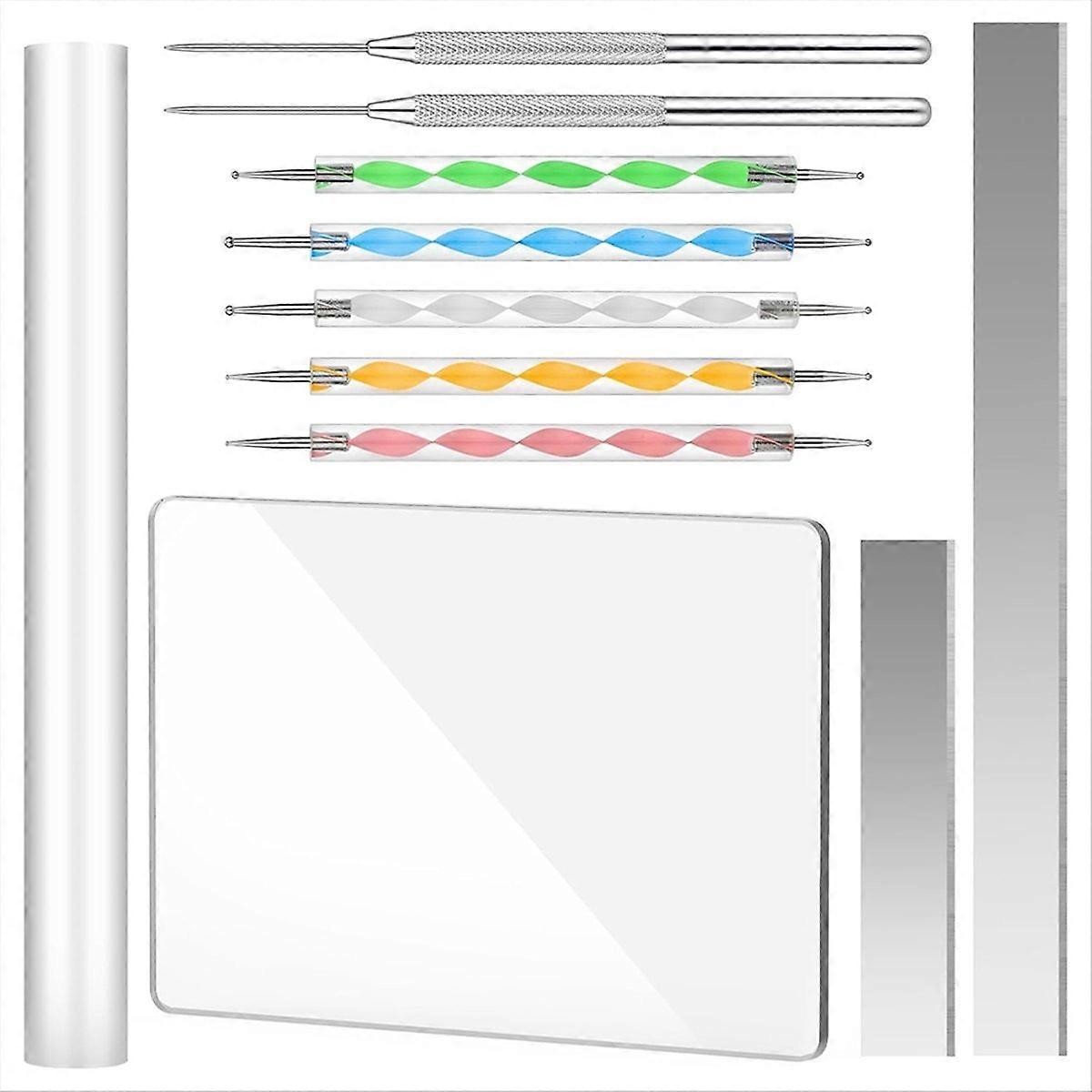 Polymer Clay Tools, 11Pcs Acrylic Clay Roller Sheet Set