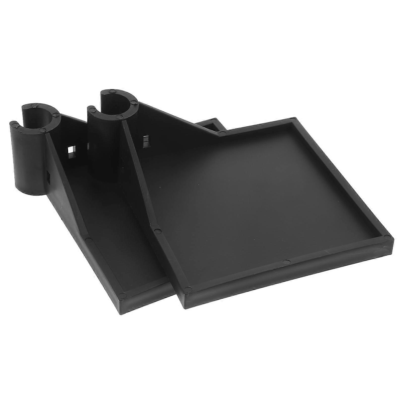 2pcs Grow Tent Corner Shelf for Hygrometer and Camera, SpaceSaving Plastic Rack, Tool Installation