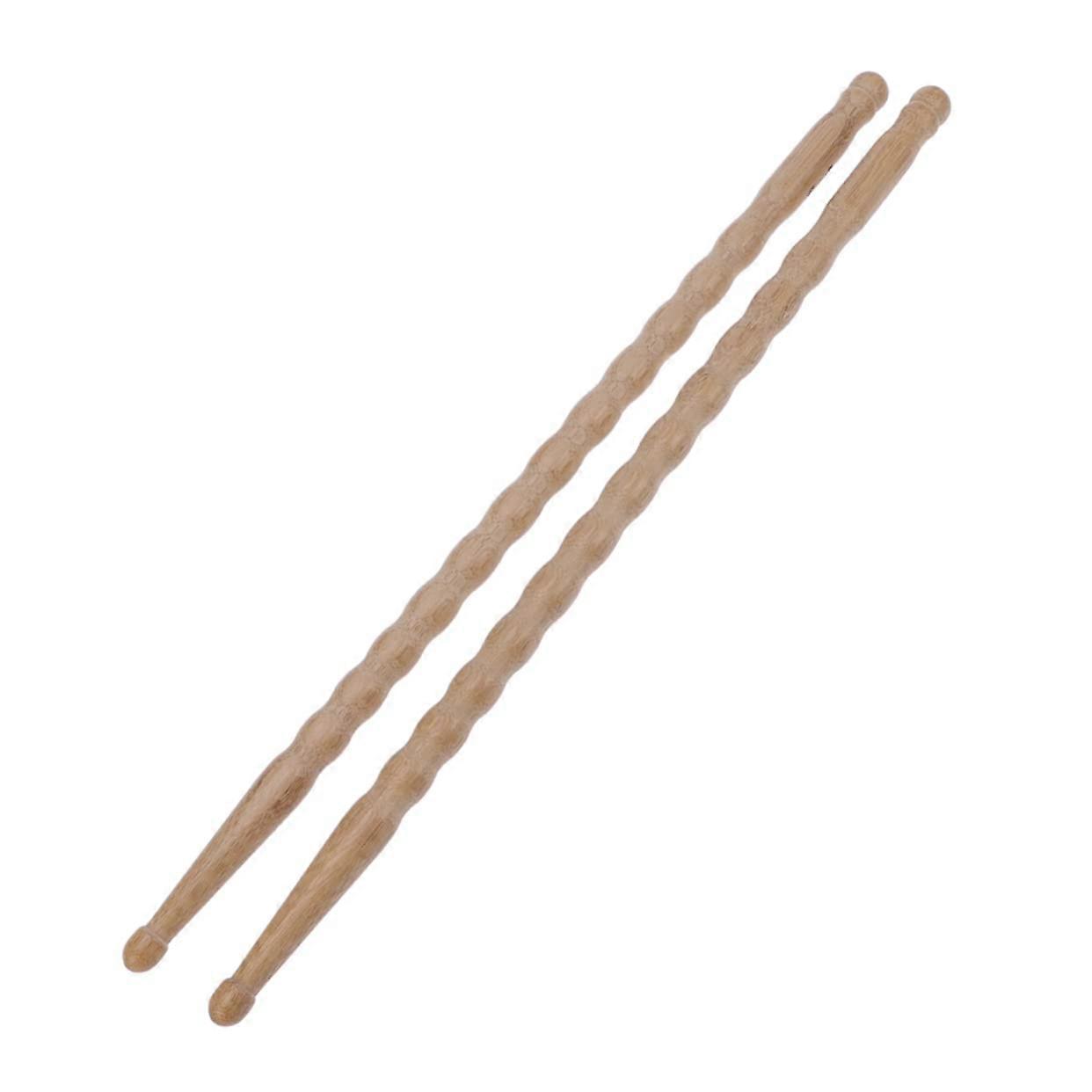 Bamboo Drumsticks with Balanced Weight and Responsive Rebound for Beginners and Professionals