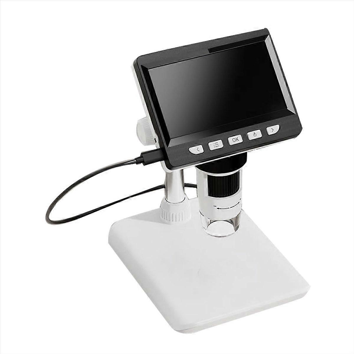 4.3Inch Digital Microscope for Adults, Magnification