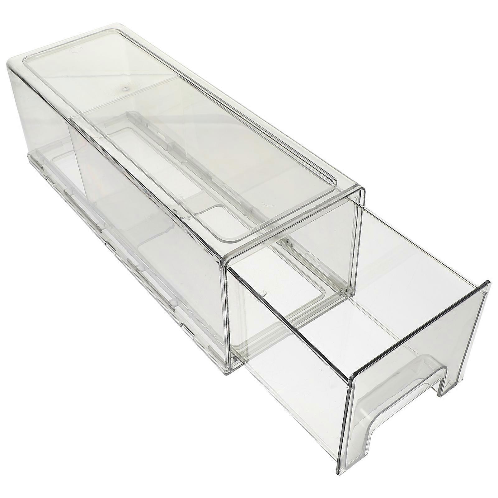 Icebox Storage Bin Fridge Organizer for Storage Multi-Function