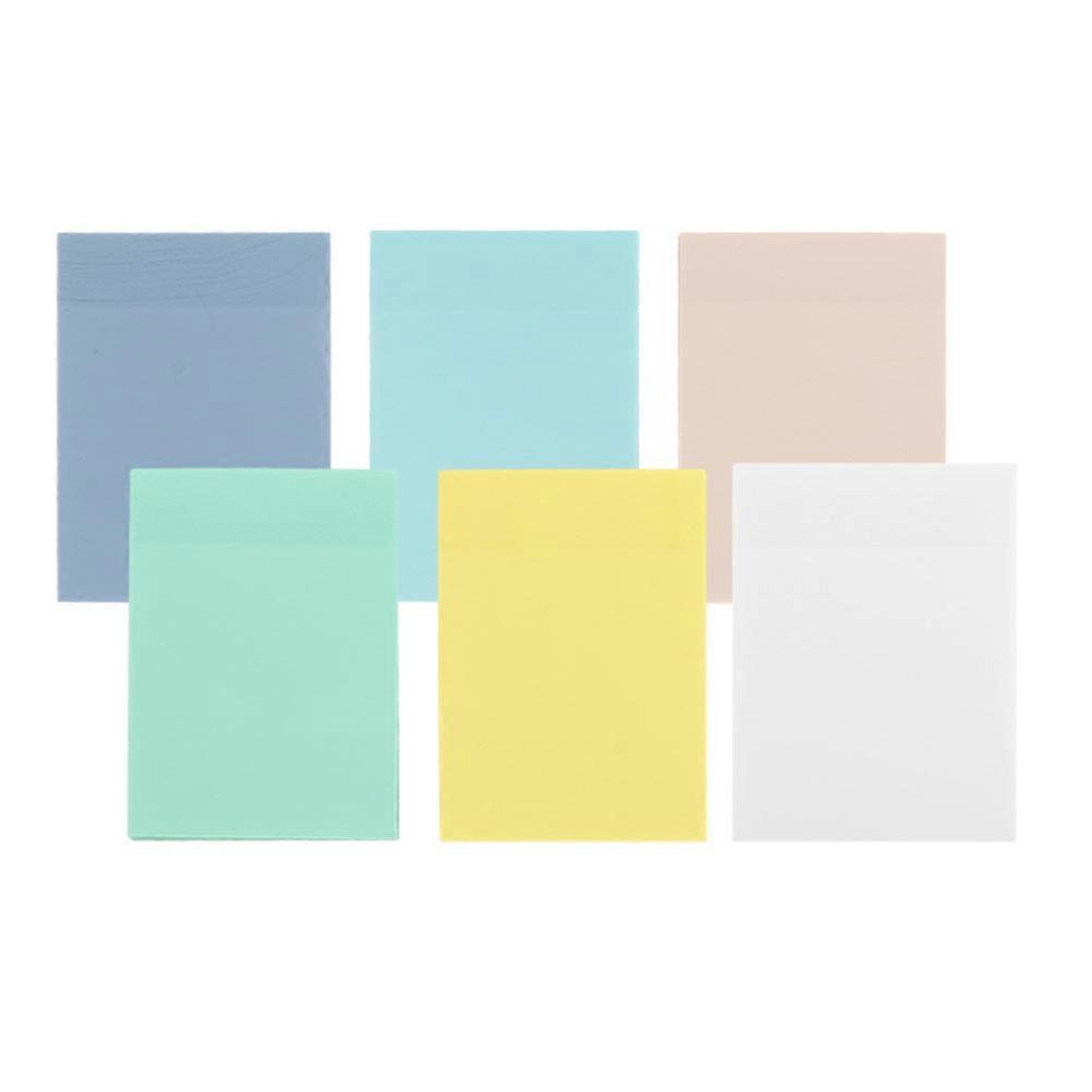 Plastic Memo Pads Multi-Function Memo Stickers for Writing Use 12Pcs Pack
