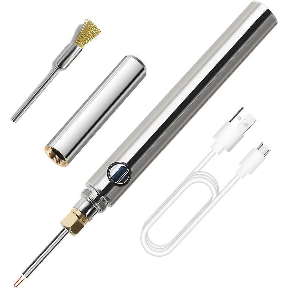 Rechargeable Thread Zapper Tool: Replaceable Tip for Finishing Threads Ends of Craft Beading, String, Beading,Embroidery
