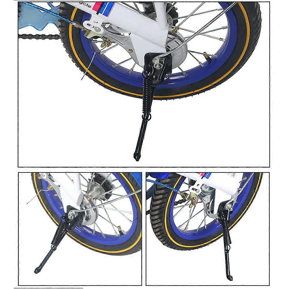 Suporte lateral em forma de U para bicicletas, compatível com pneus de 20 polegadas (18,5 cm).