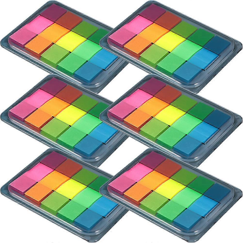 Portable Reading Strips Transparent Highlight Strip 6 Boxes Pack