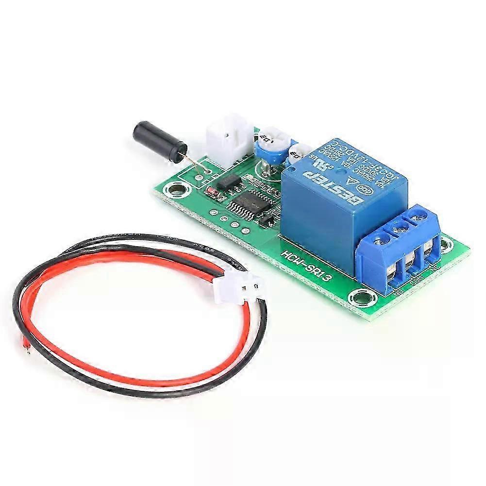 DC 12V Vibration Sensor Trigger Board compatible with DIY Alarm System Relay Switch Module