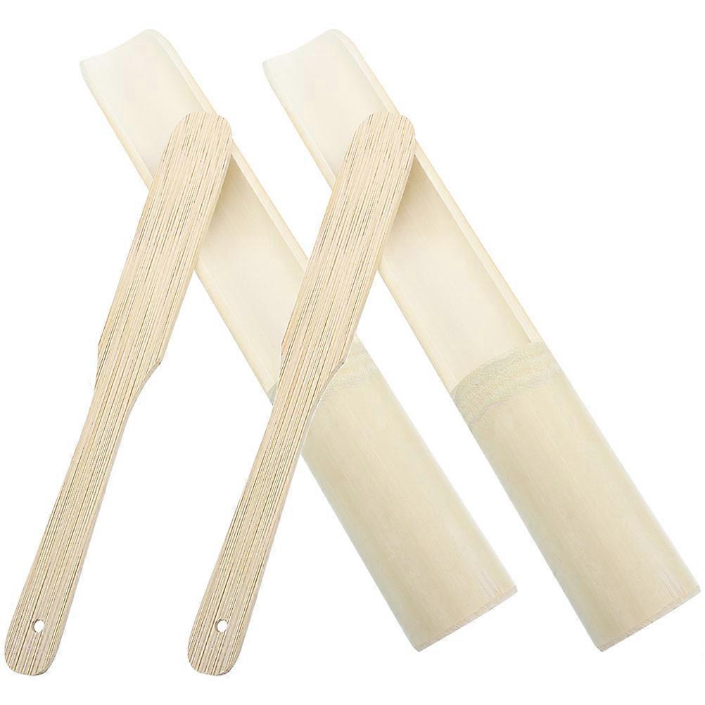 Bamboo Shrimp Paste Maker Meatball Mold for 2Sets Kitchen Use