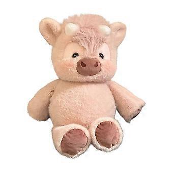 18Inch Creative Cute Running Cow Plush Toy - Soft Stuffed Animal Cow Pillow for K i d ss, Boys and Girls, Farm Animal Gift