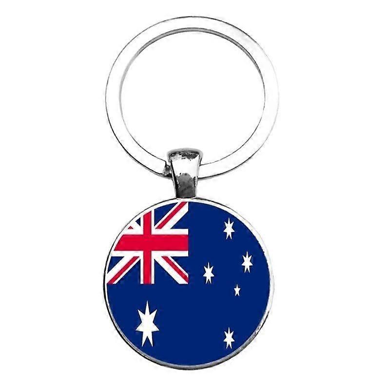 Art Attack Australian Flag Keychain