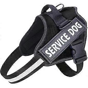 Soft No Pull Dog Harness X Large, Adjustable Assistance Service Dog Vest with Sa
