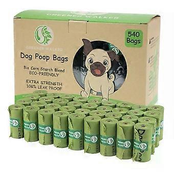 Dog Poo Bags 540 Extra Thick Strong 100% Leak Proof New Free post