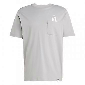 Adidas Herren-T-Shirt mit Brusttasche