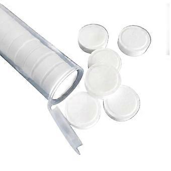 Schnell erweiterbare, komprimierte Feuchttücher für Babys oder zur Körperpflege, hygienische Einwegtücher in einer versiegelten Tube, aus Baumwolle.