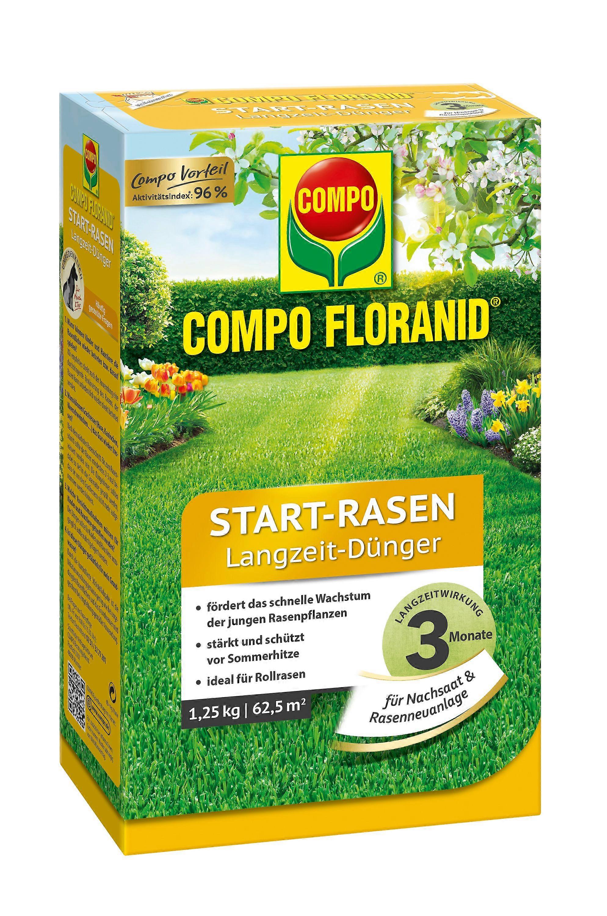 COMPO Start-Rasen Langzeit-Dünger, 1,25 kg