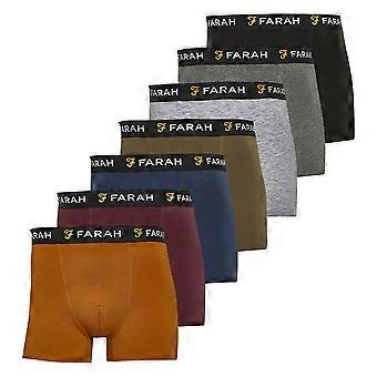 Farah - 7-pack ademende katoenen boxershorts voor heren - Kalle
