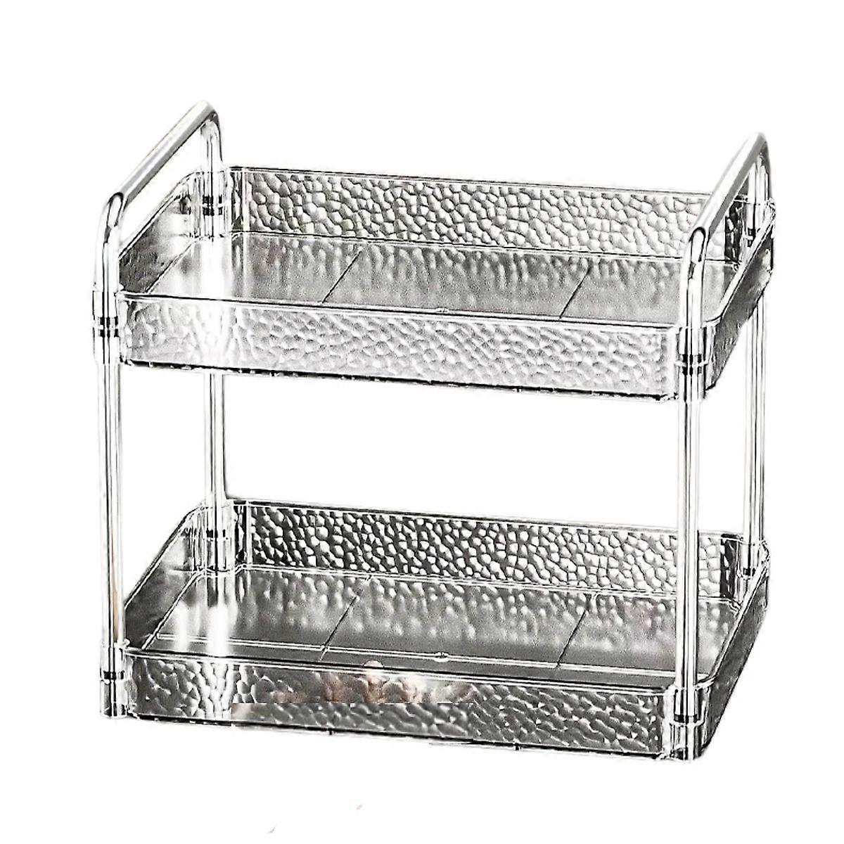 Double Layer PET Cup Holder with Drip Tray
