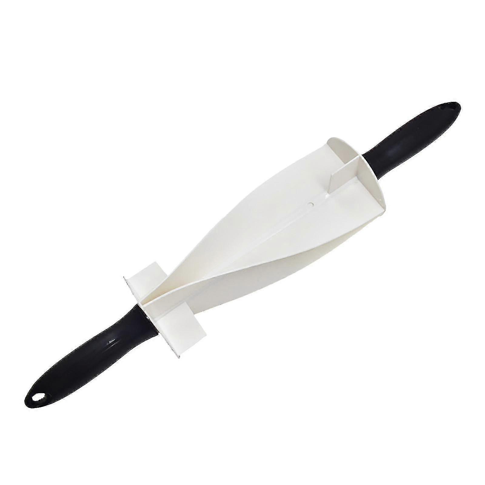 DIY Baking Croissant Mould with Roller Cutter, Food-Grade Plastic, Multi-Function Tool for Pastry Dough, 36cm
