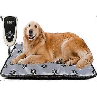 Extra grote verwarmingsmat voor huisdieren, XL elektrische verwarmingsmat voor grote honden en katten, verwarmd bed voor huisdieren binnenshuis, verwarmingsmat voor grote huisdierrassen.