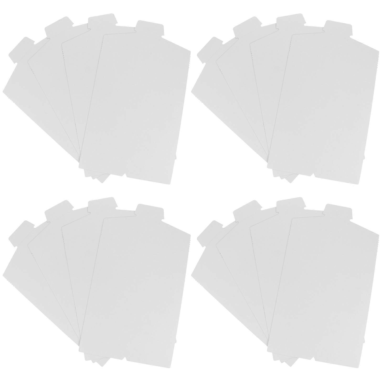 20 st skjortfällbara kläder mapp papper tvätt mapp fällbara