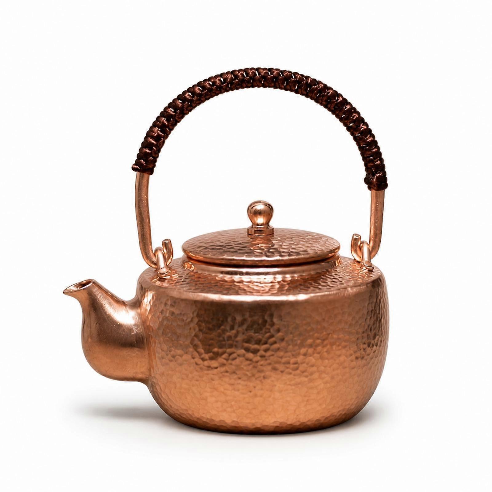 Hammered Copper Tea Kettle Compact Handmade Copper Tea Kettle Hammered Teapot