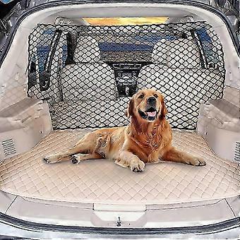 Verstelbare, robuuste hondenautobarrière