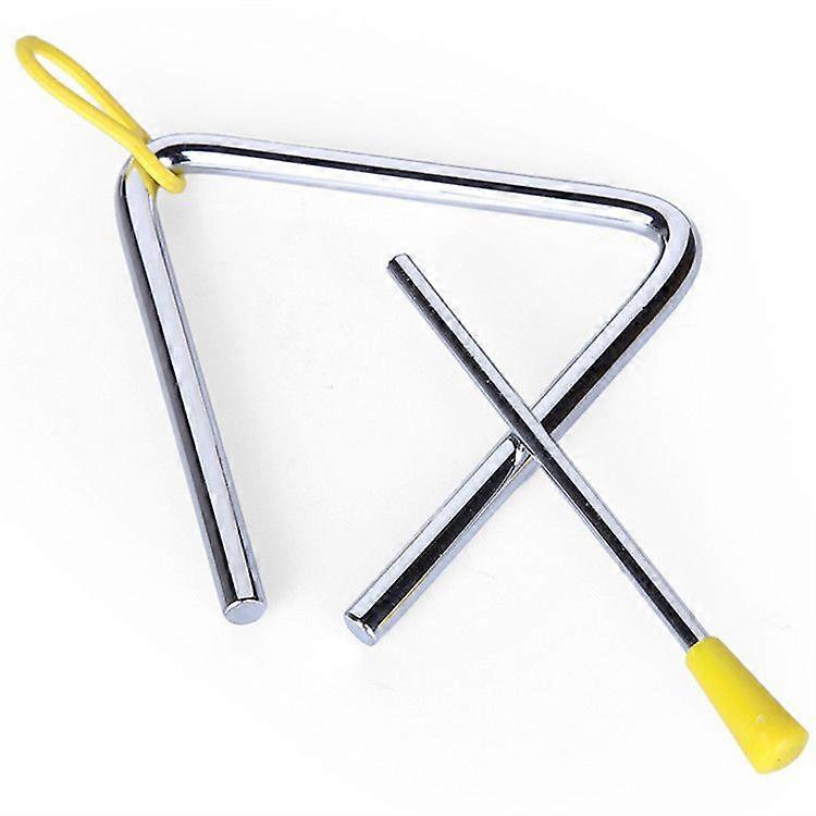 Triangle Orff Musical Instruments Band Percussion Educational Triangle(1pcssilver