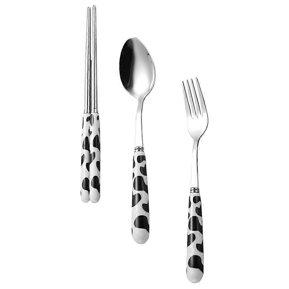 Children Spoon Fork Chopstick Household Flatware 1Set