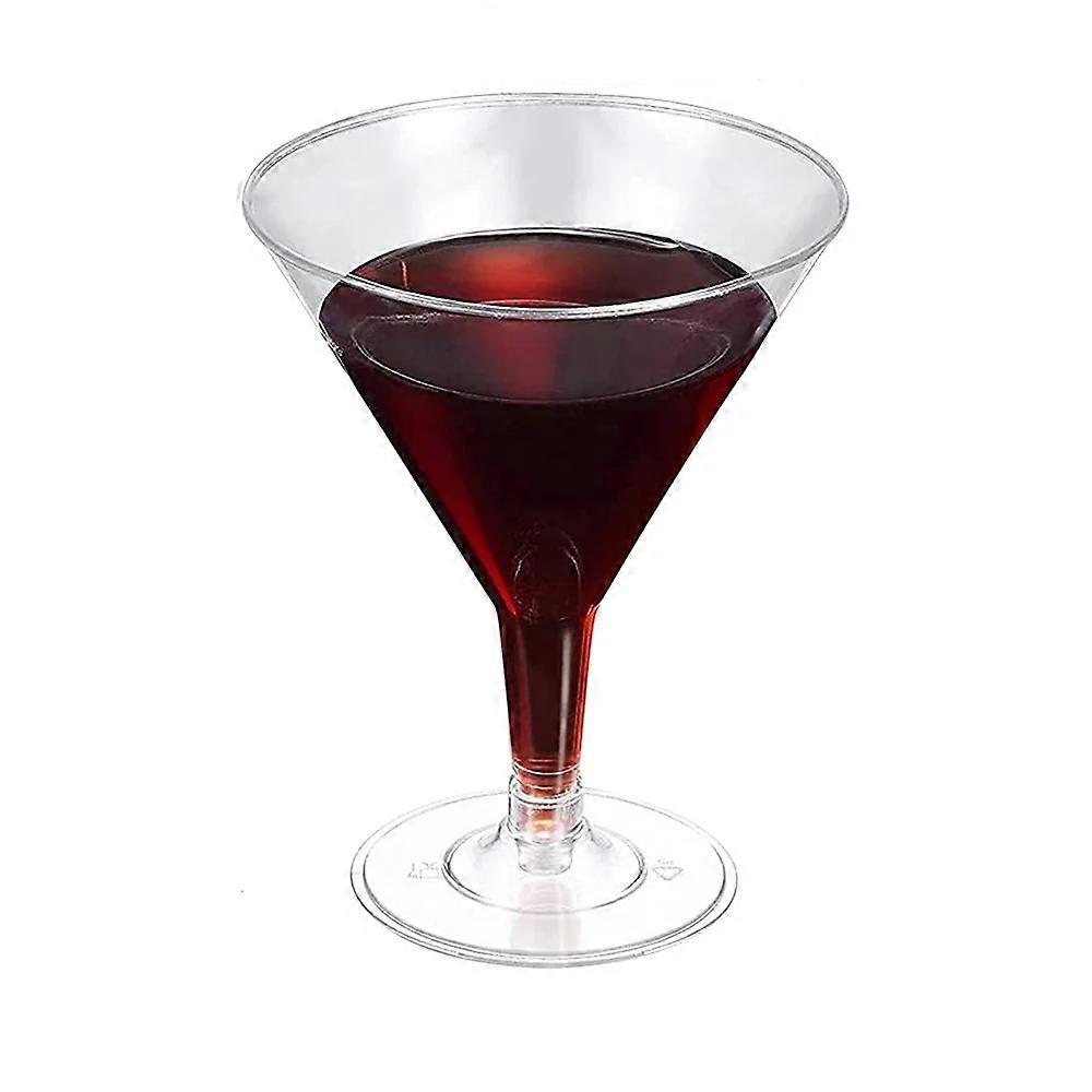 Safe Sturdy Stackable Martini Glasses for Outdoor Events