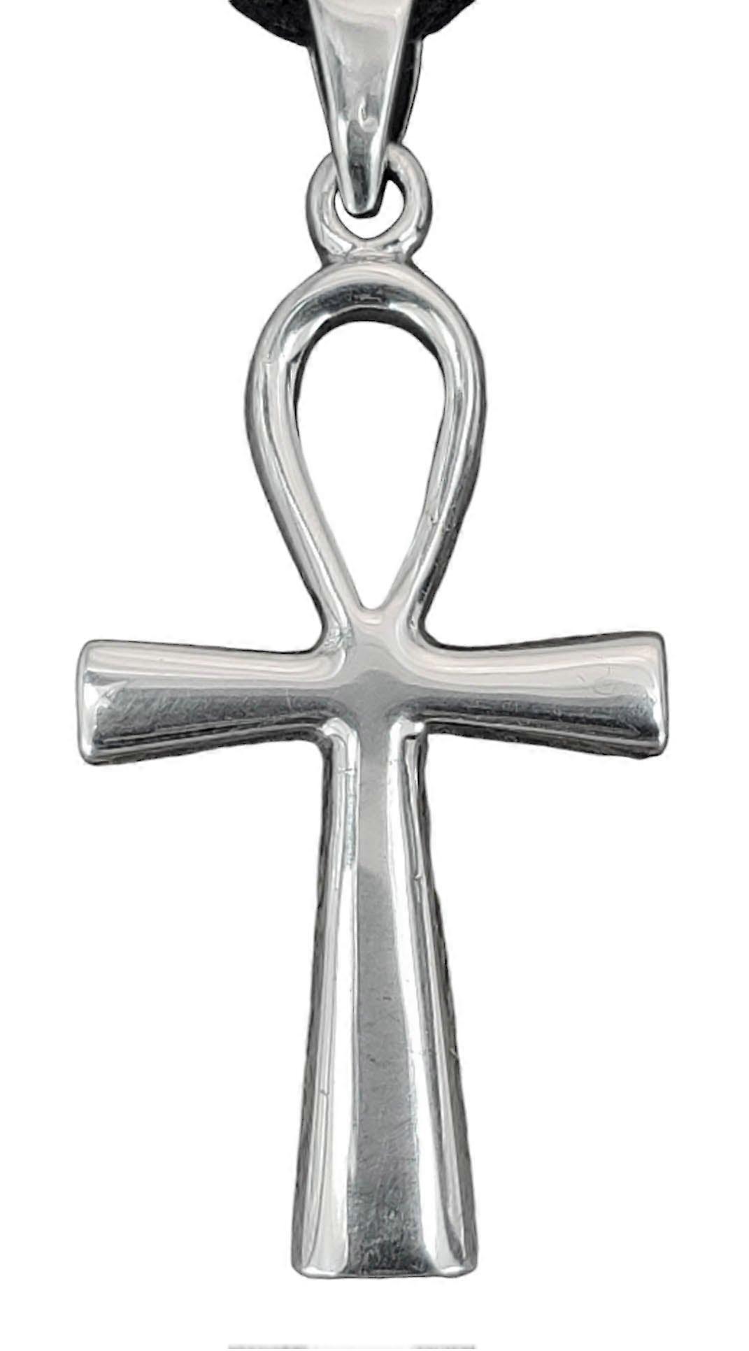 Ankh 32 A with Snake Chain - Silver