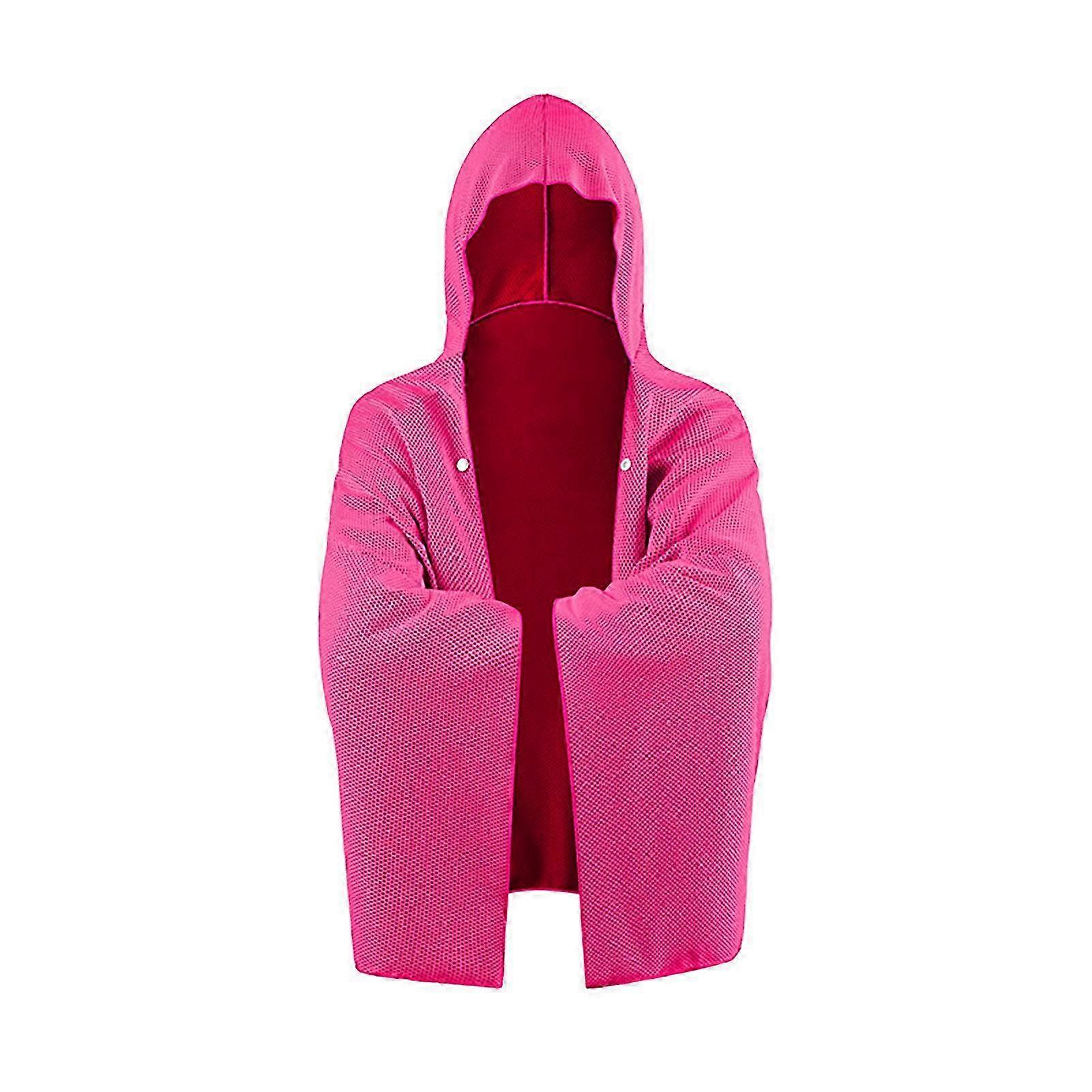 Oversized Hooded Cooling Cape