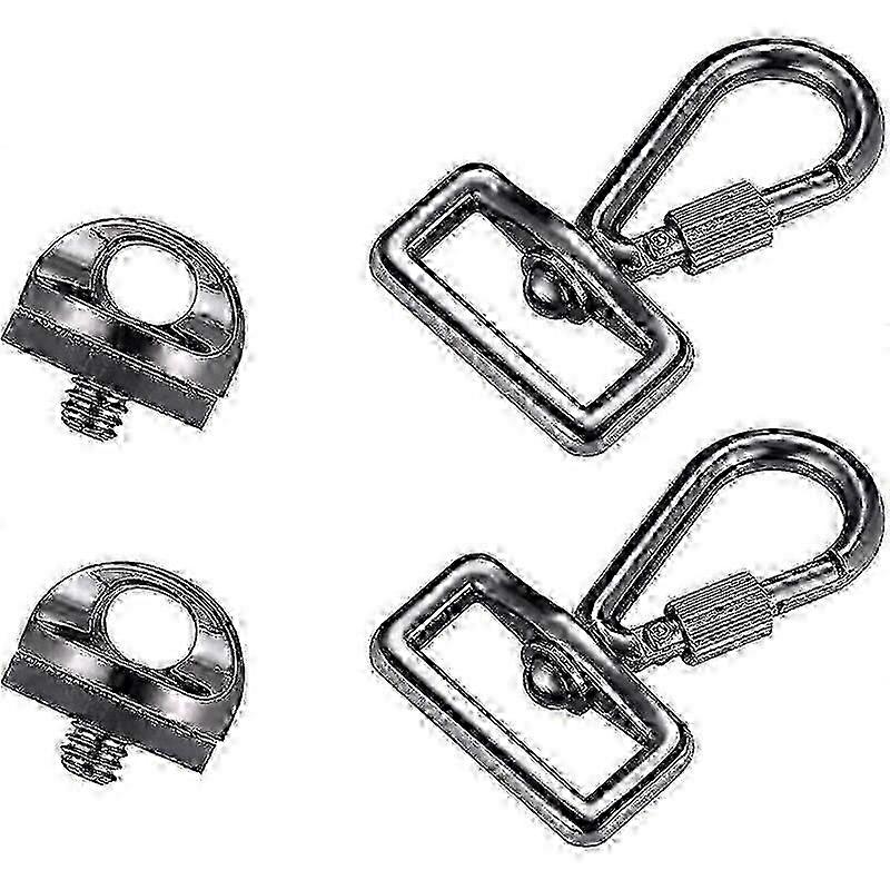 Black Nickel SLR Strap Quick Connect Set