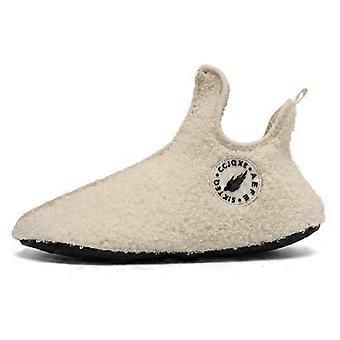 Modische neue Winter-Baumwollschuhe für Herren, hohe, warme Slipper, leichte Hausschuhe für Damen und Damen, flauschige Baumwoll-Loafer, Unisex-Warmschuhe