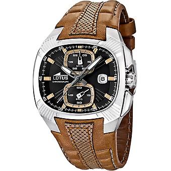 Lotus doom Quartz Analog Man Watch with Cowskin Bracelet L15753/3